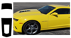 2014-15 Camaro SS Hood and Trunk Blackout Kit - COUPE with Spoiler